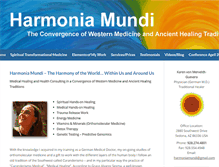 Tablet Screenshot of harmoniamundi.info